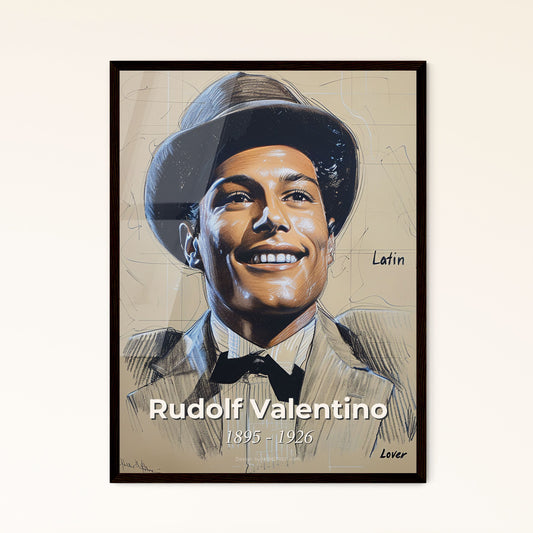 Rudolf Valentino Framed Print
