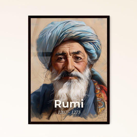 Rumi's Essence Framed Print