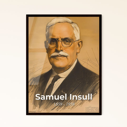 Elegant Tribute to Samuel Insull Framed Print