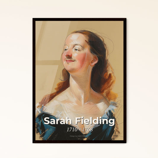 Sarah Fielding: Celebrated Pioneer of Children's Literature - Vibrant Contemporary Art Print for Elegant Home Décor