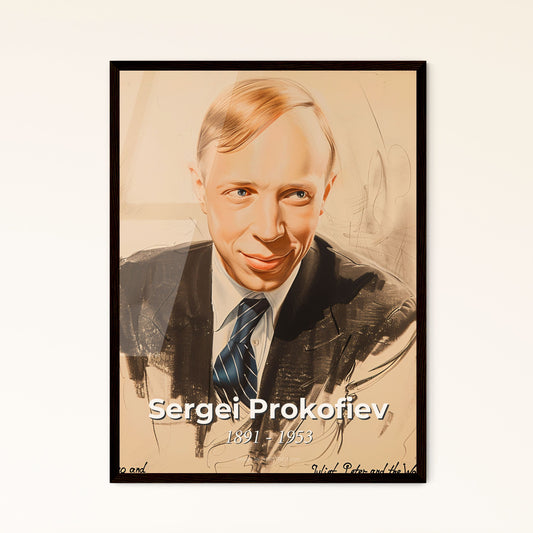 Sergei Prokofiev Framed Print
