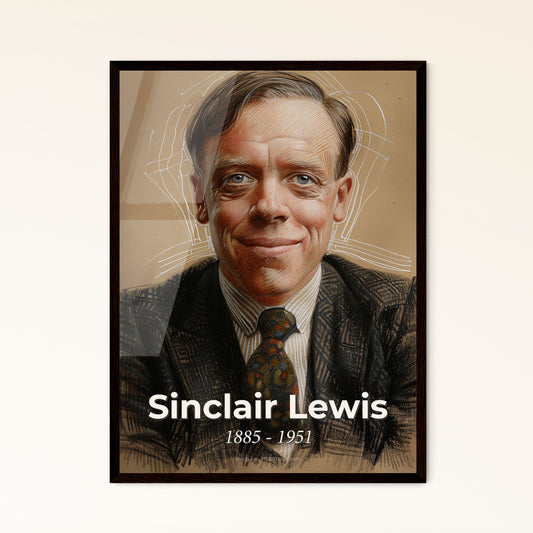 Sinclair Lewis Framed Print