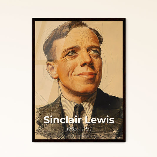 Sinclair Lewis (1885 Framed Print