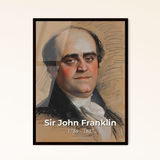 Sir John Franklin - Framed Art Print