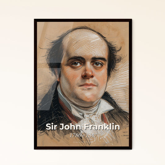 Sir John Franklin - Framed Art Print