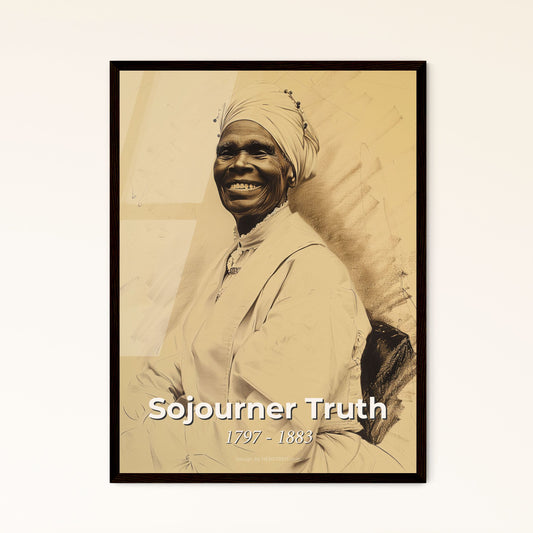 Sojourner Truth: Empowering Abolitionist & Women's Rights Icon - Captivating Contemporary Art Print for Inspired Interiors