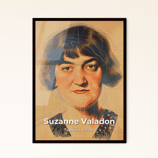 Captivating Suzanne Valadon Print: Vibrant Portraiture with Dynamic Lines and Sensual Hatching - Perfect for Home Decor and Gifting!