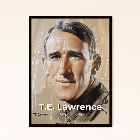 Lawrence of Arabia - Framed Art Print