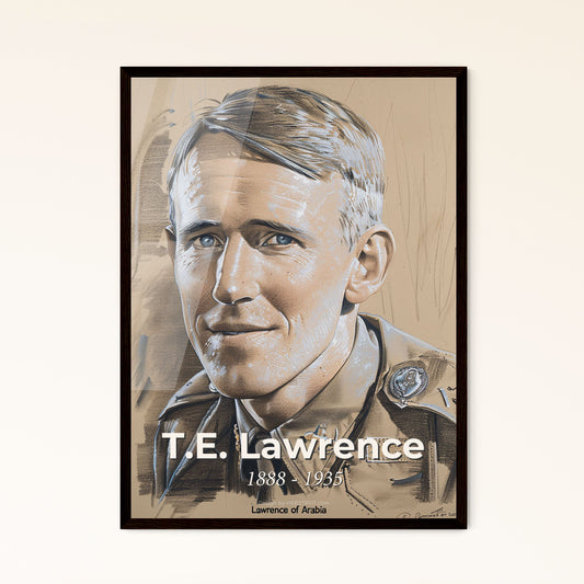 Lawrence of Arabia - Framed Art Print