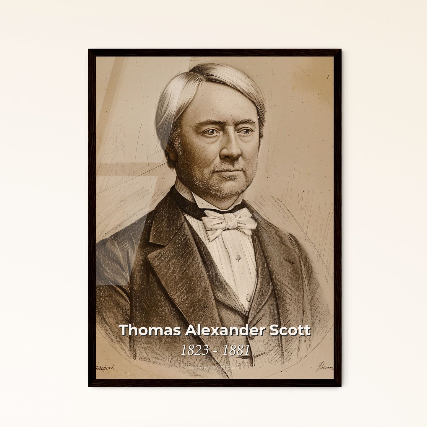 Thomas Alexander Scott Framed Print