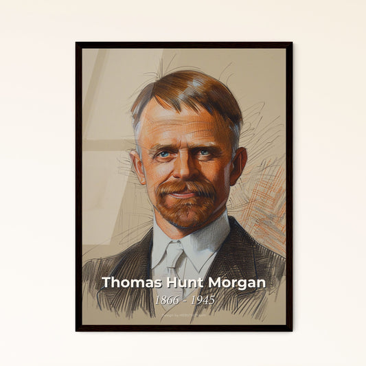 Thomas Hunt Morgan Framed Print