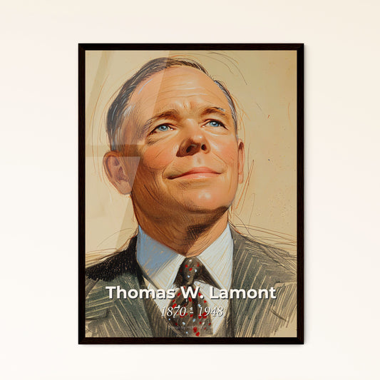 Thomas W. Lamont Framed Print