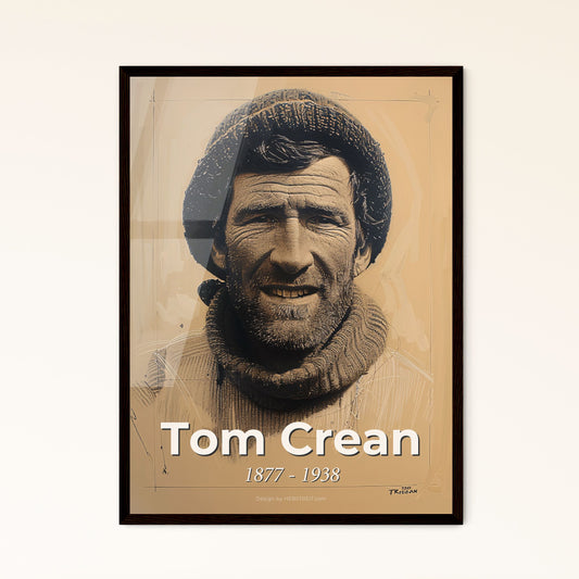 Tom Crean - Framed Art Print