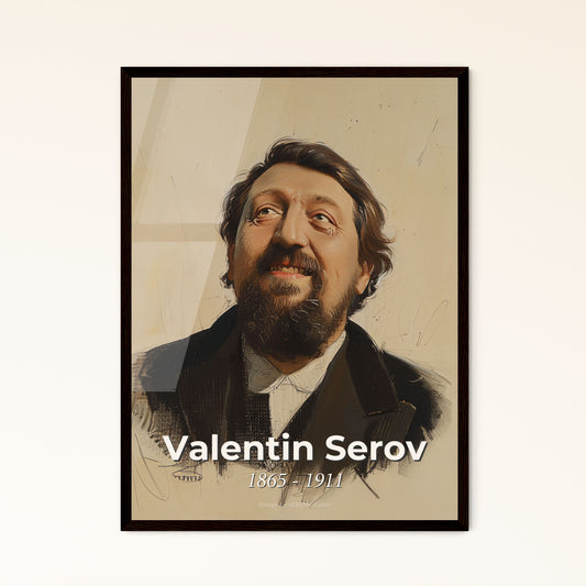 Serov's Serene Charm Framed Print
