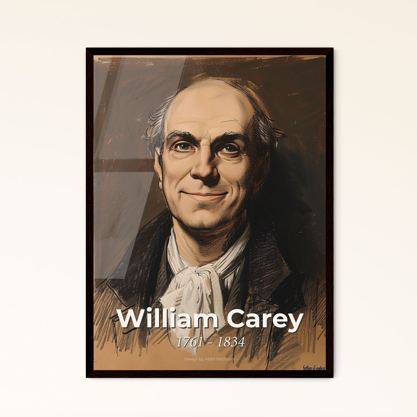 William Carey - Framed Art Print