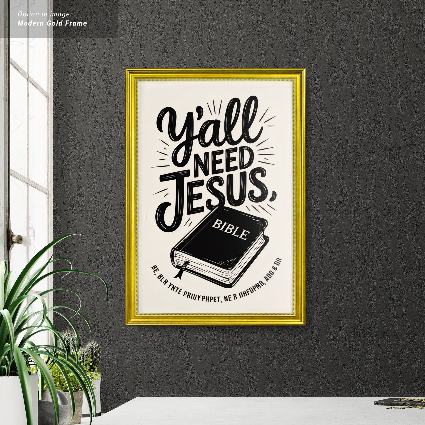 Y'all Need Jesus, Bible Design