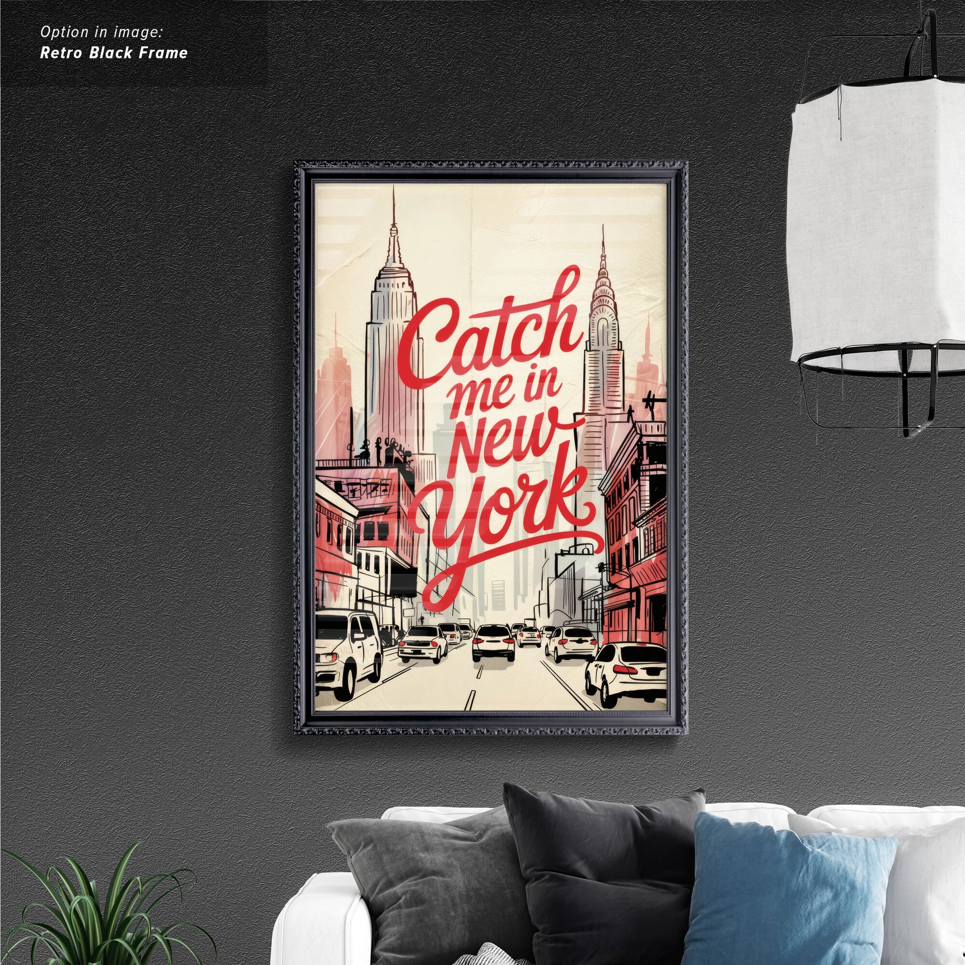 Catch me in New York - New York City illustration