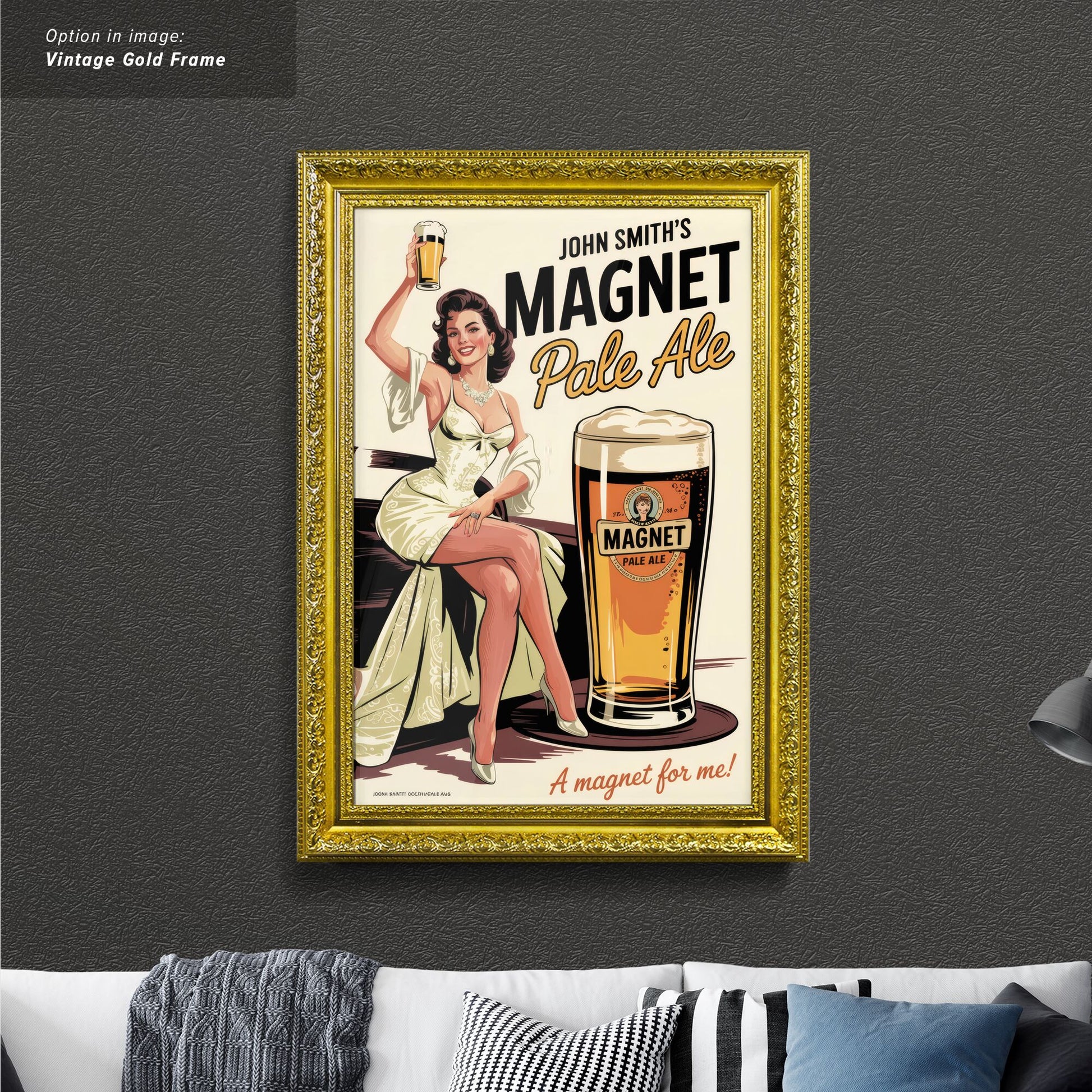 John Smith's Magnet Pale Ale - Vintage Beer Advertisement