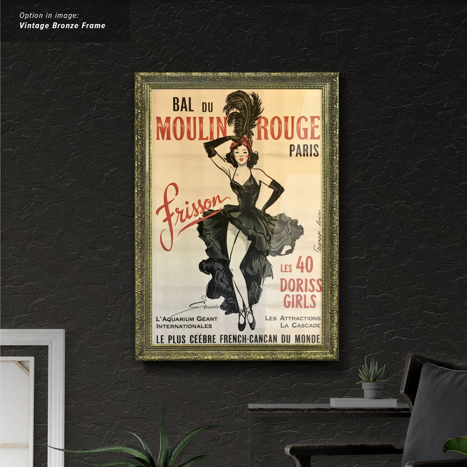 Bal du Moulin Rouge - Dance performance advertisement