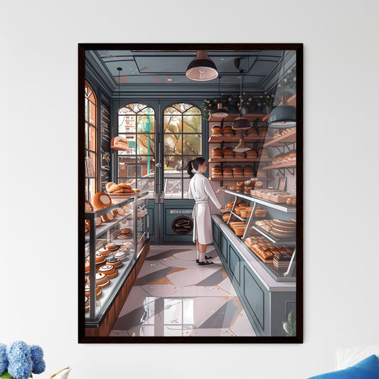 Vibrant Bakery Wall Art Depicting the Importance of Kitchen Cleanliness in Confection Quality Default Title