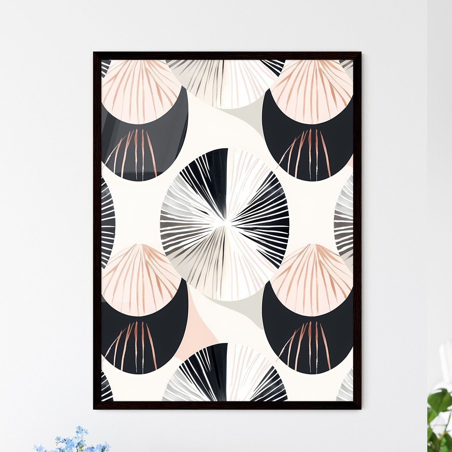 Modern Neutral Seamless Patte Wall Art