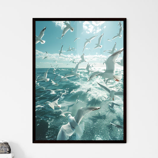 Vibrant Seascape Painting: Co Wall Art