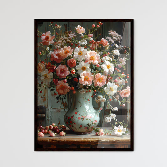 Rustic Bouquet Art - Framed Art Print