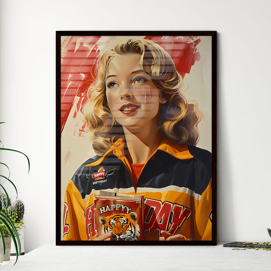 Utopian Vintage 1980s Horror Movie Princess Advertising  Wall Art