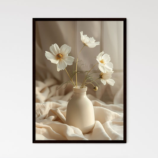 Minimalist Melancholic Still Life - Framed Art Print