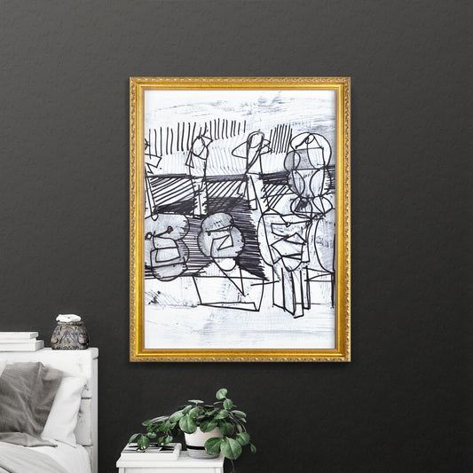 Abstract Conversations: Echoes of Form and Line in Motion