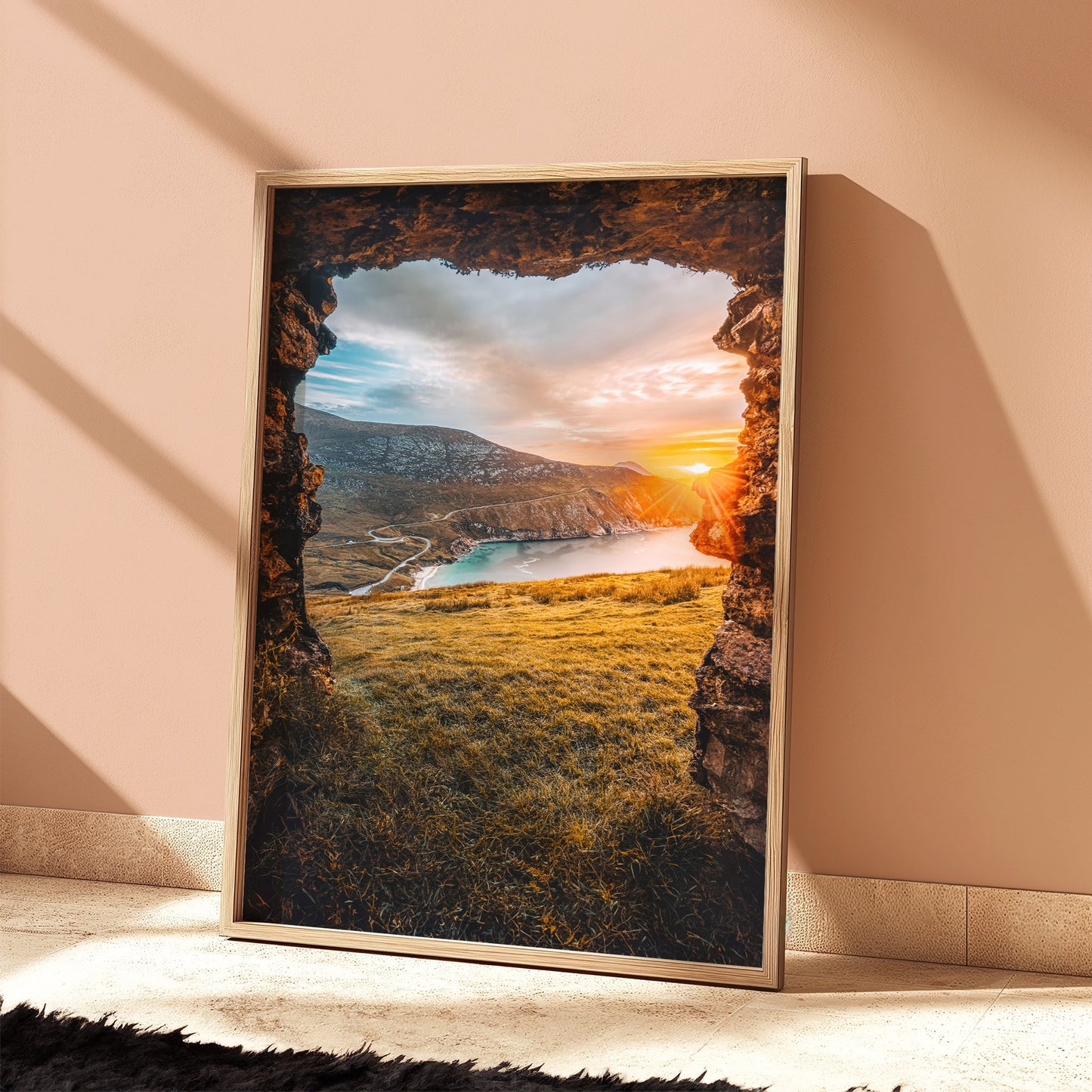 Keem Beach Sunset – Achill Island Wall Art Print