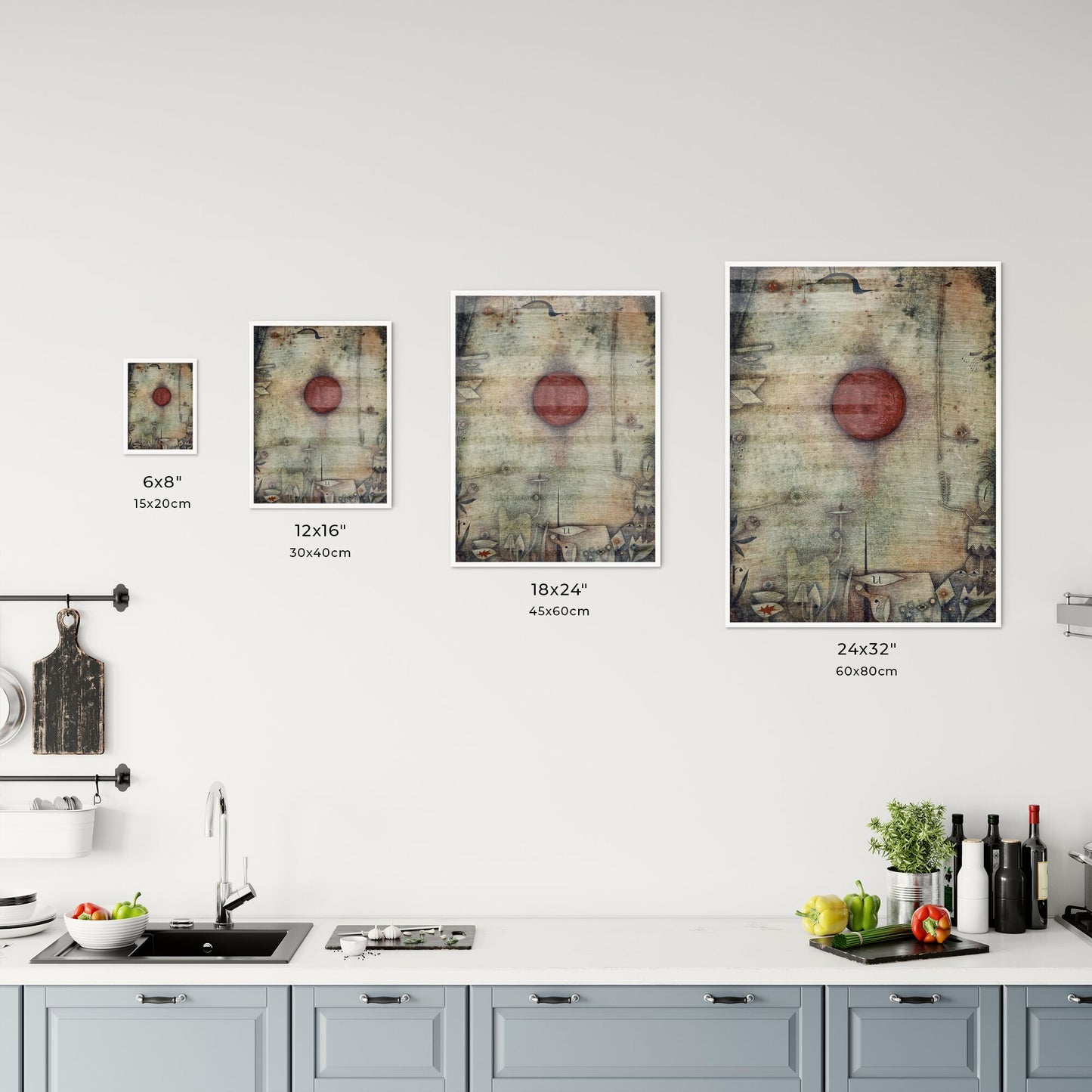 Ad marginem – Paul Klee Size Chart