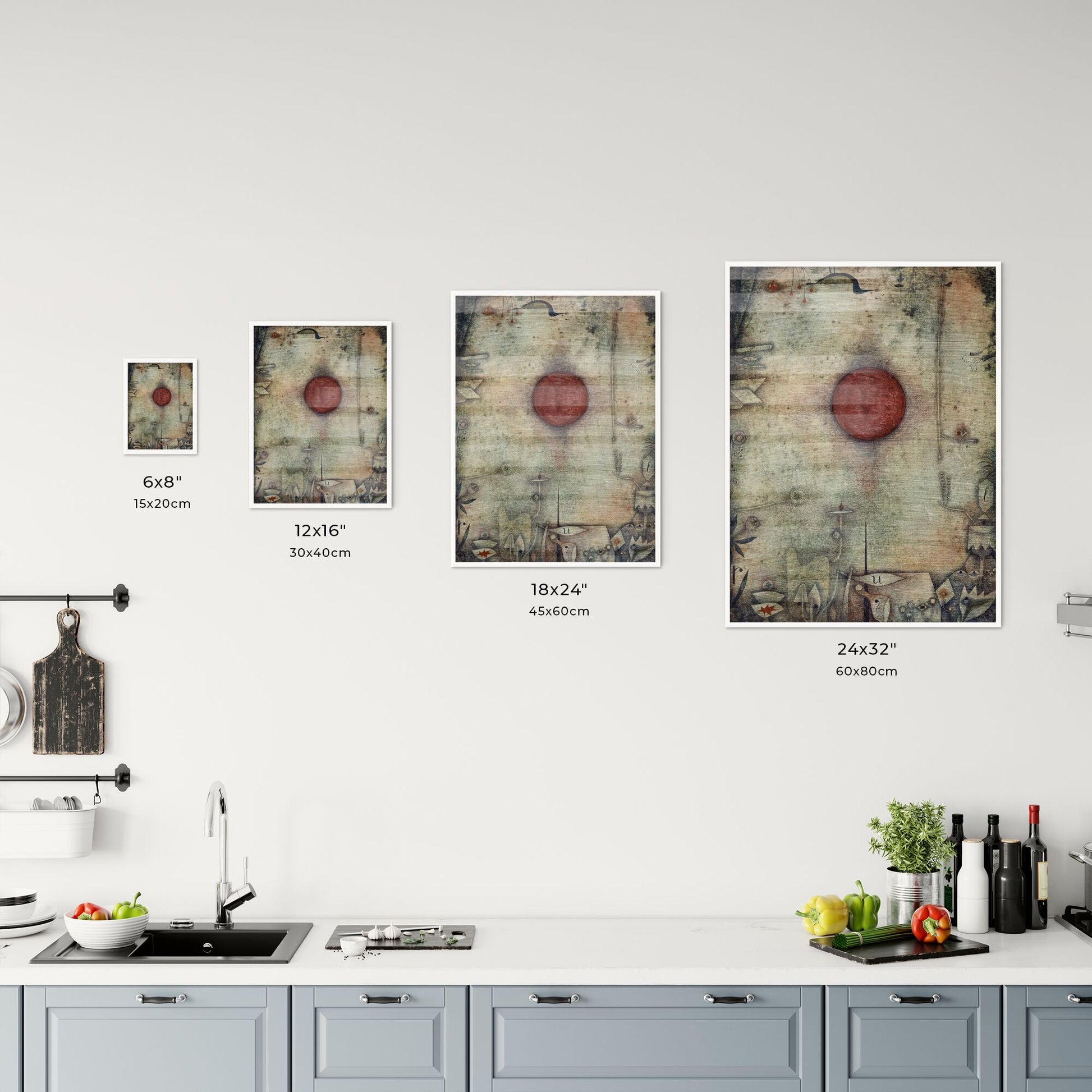 Ad marginem – Paul Klee Size Chart