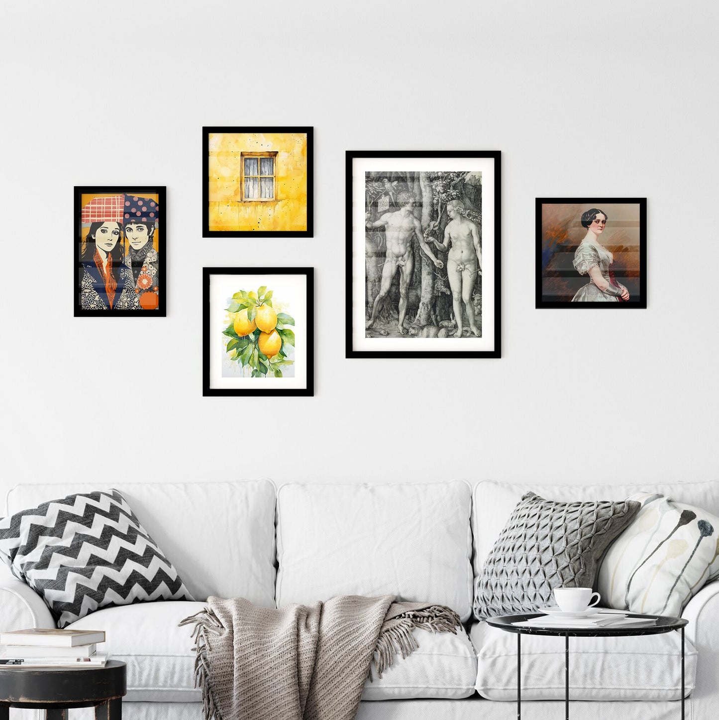 Adam and Eve by Albrecht Dürer Wall Art