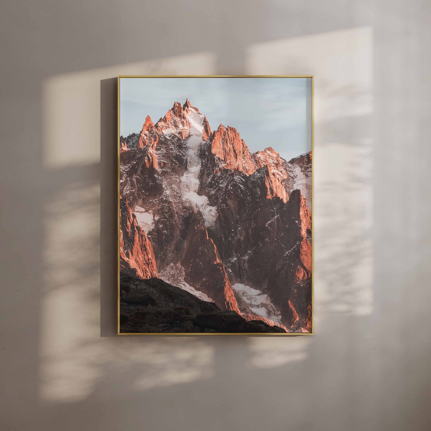 The Chamonix Summit Series – Set of 6 Mountain Prints