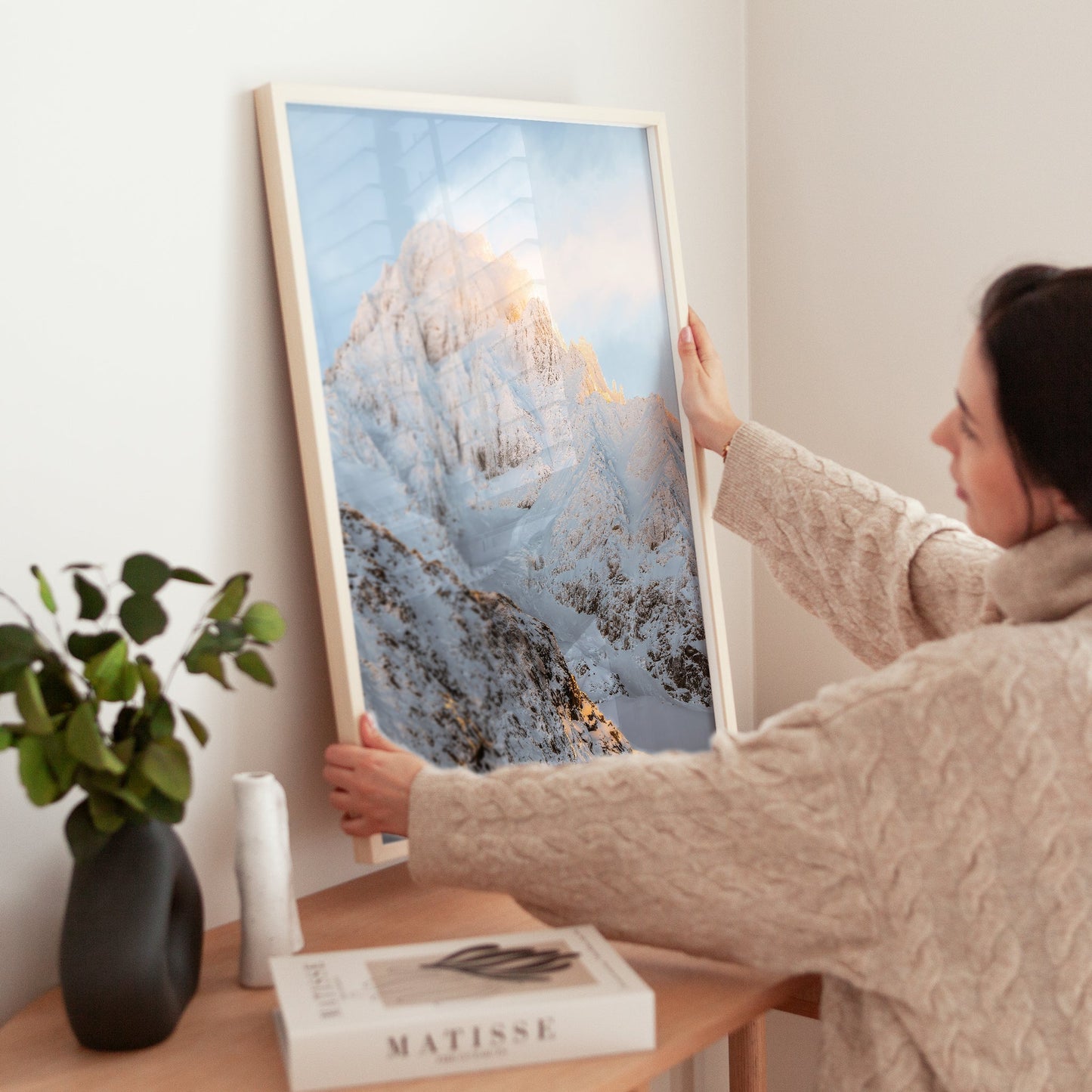Aiguille du Chardonnet Print – Chamonix Alpine Photography Wall Art