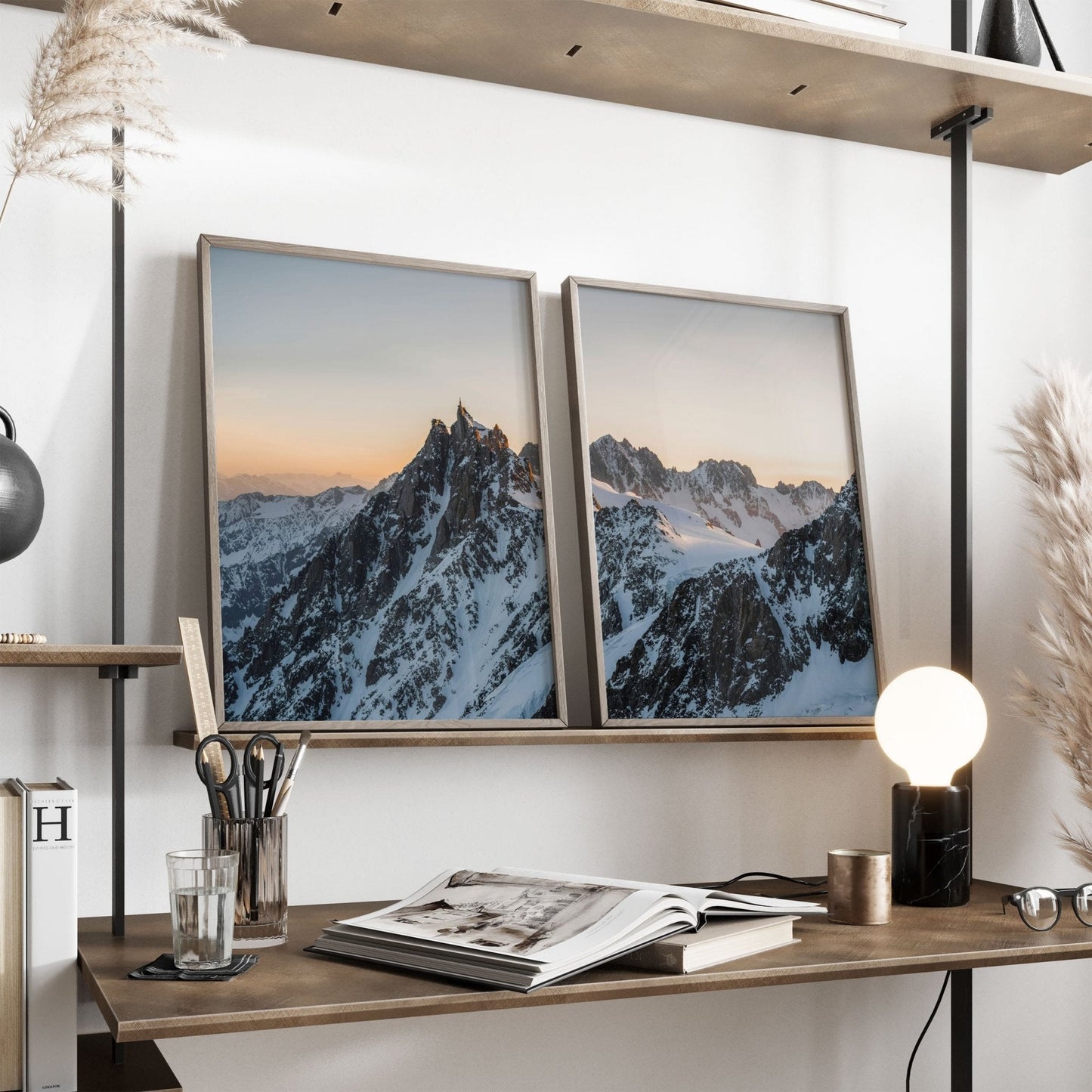 Aiguille du Midi Sunrise Wall Art – Chamonix Mountain Landscape Prints