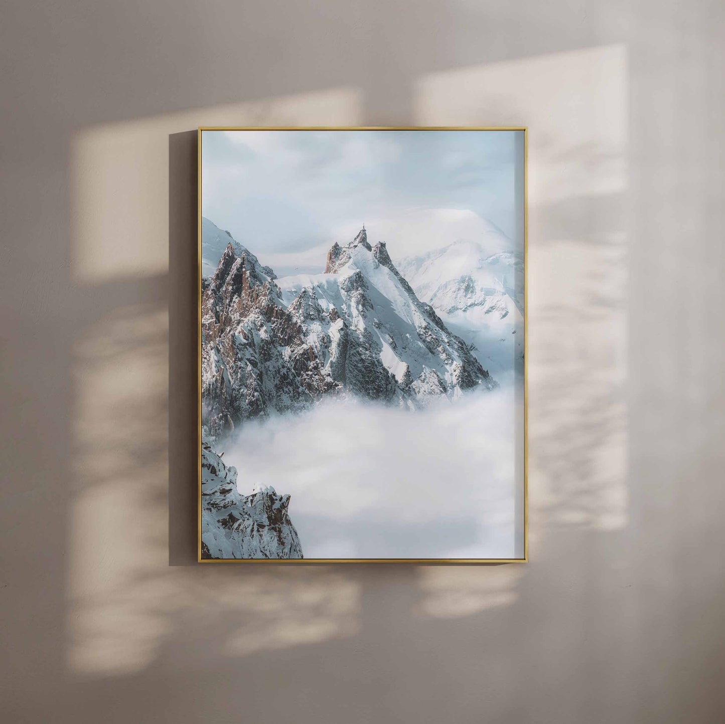 Chamonix Peaks – Set of 6 Alpine Prints