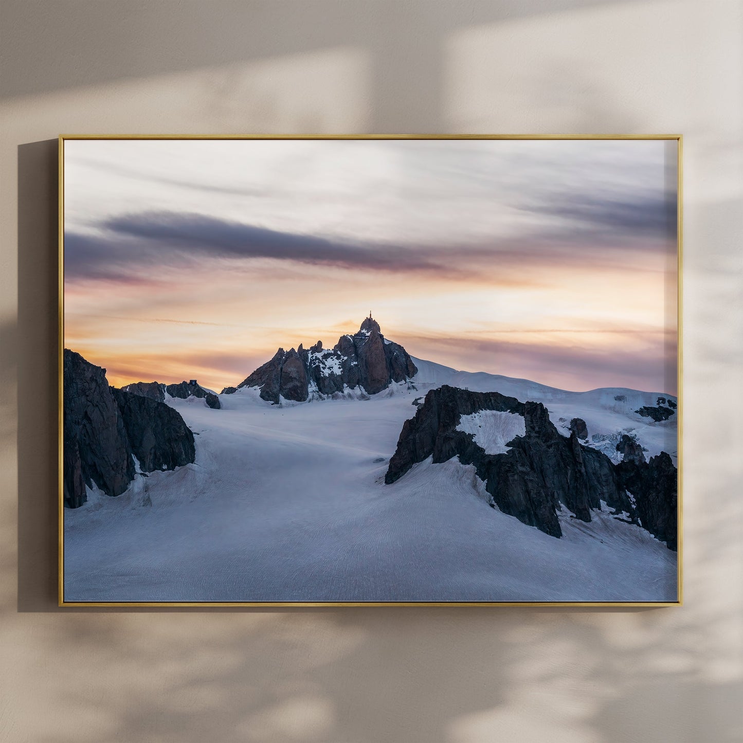 Aiguille du Midi Sunset Print – Chamonix Wall Art