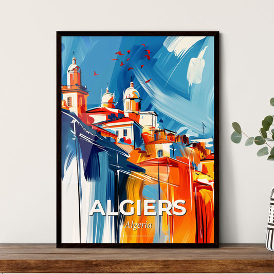 Vibrant Algiers, Algeria - A Painting Of A City