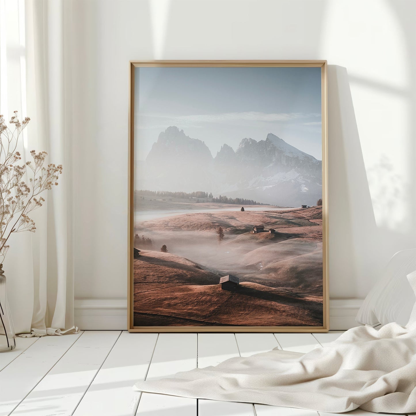 Alpe di Siusi Wall Art – Dolomites Landscape Photography Print