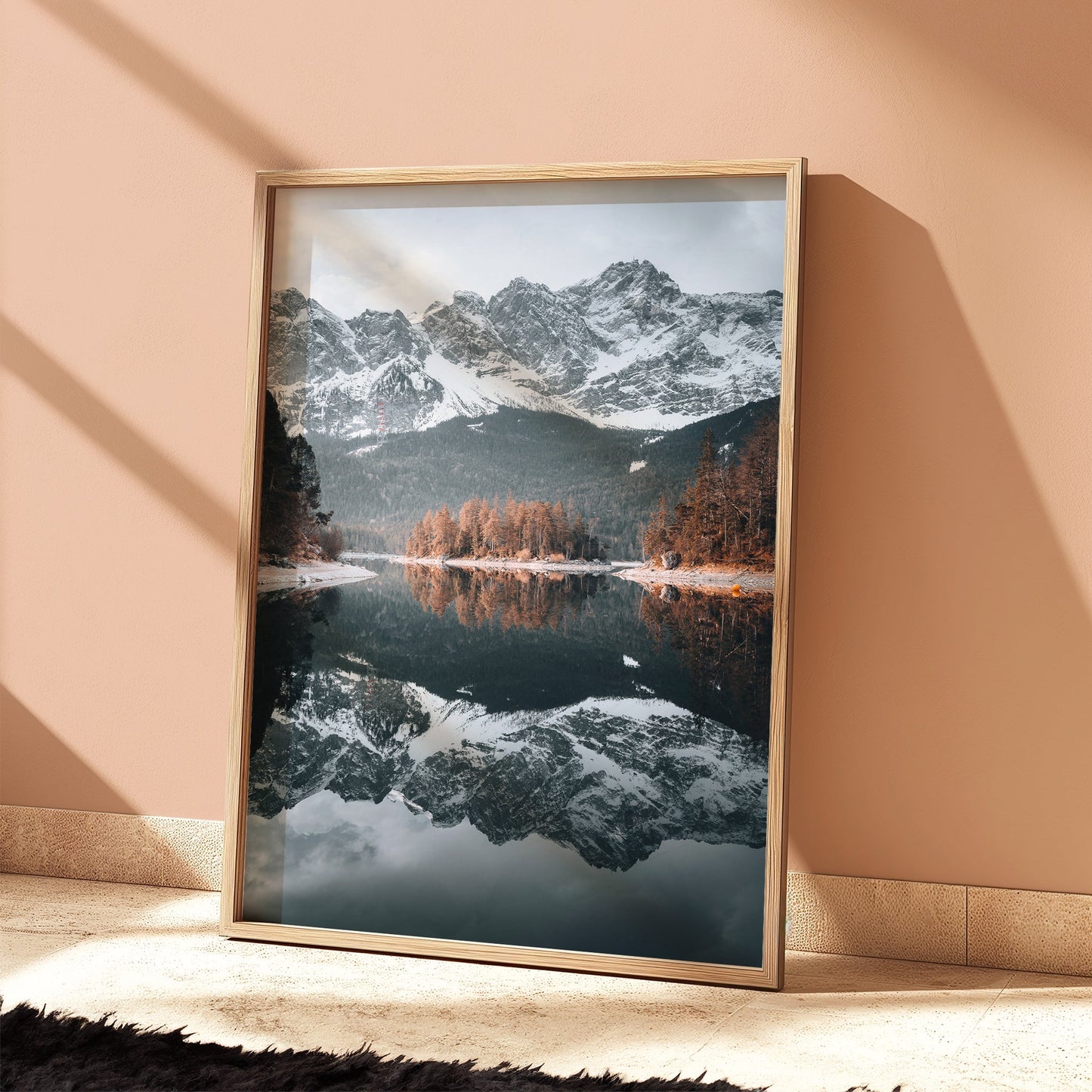 Eibsee Wall Art Print – Bavarian Mountain Photography