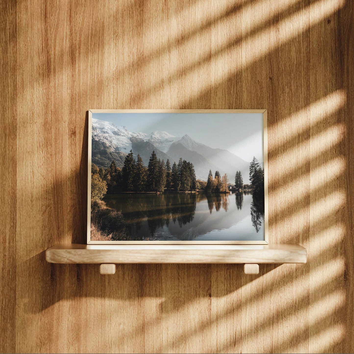 Lac des Gaillands Wall Art – Chamonix Landscape Print