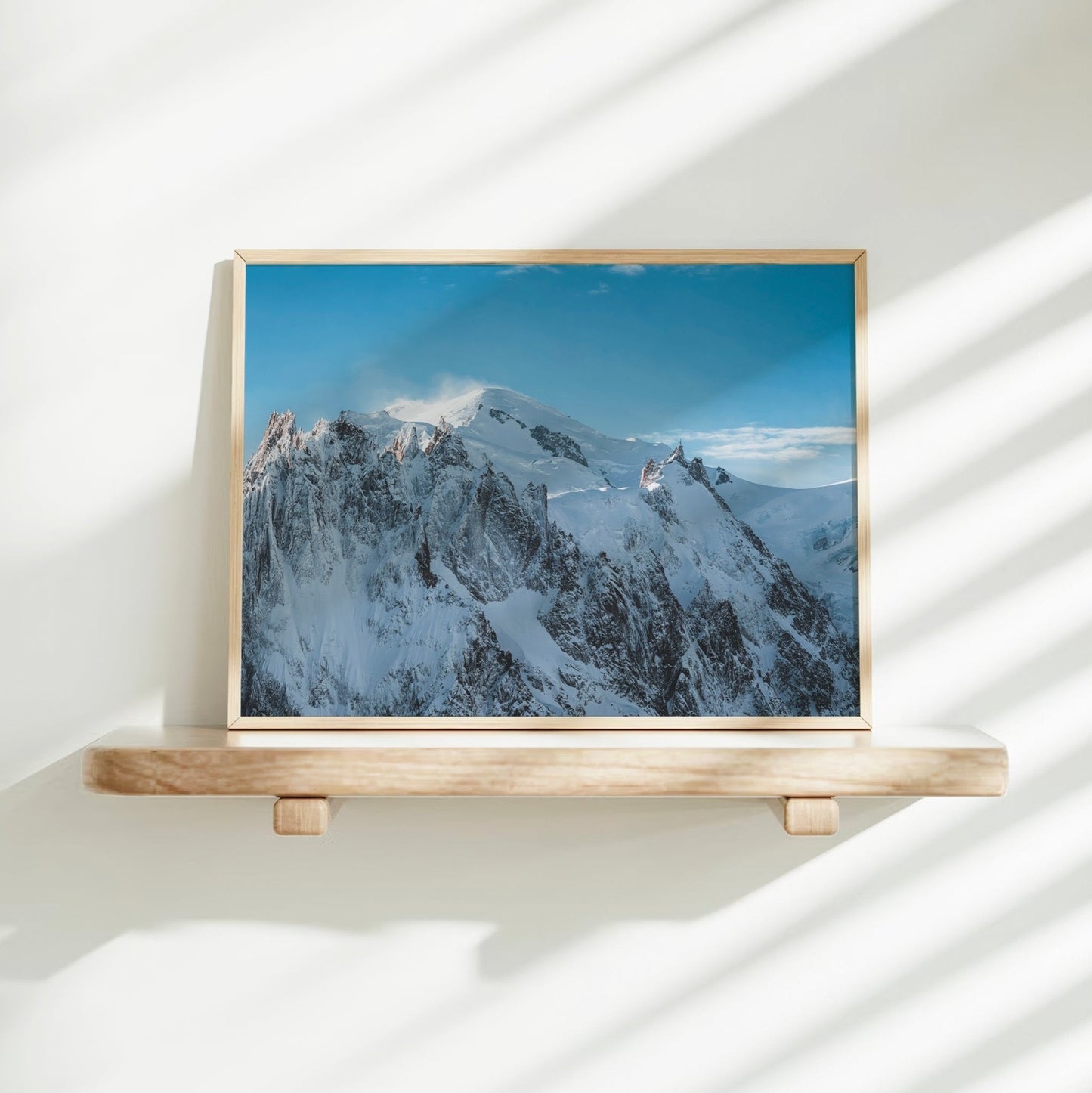 Massif du Mont Blanc - Chamonix Wall Art Print