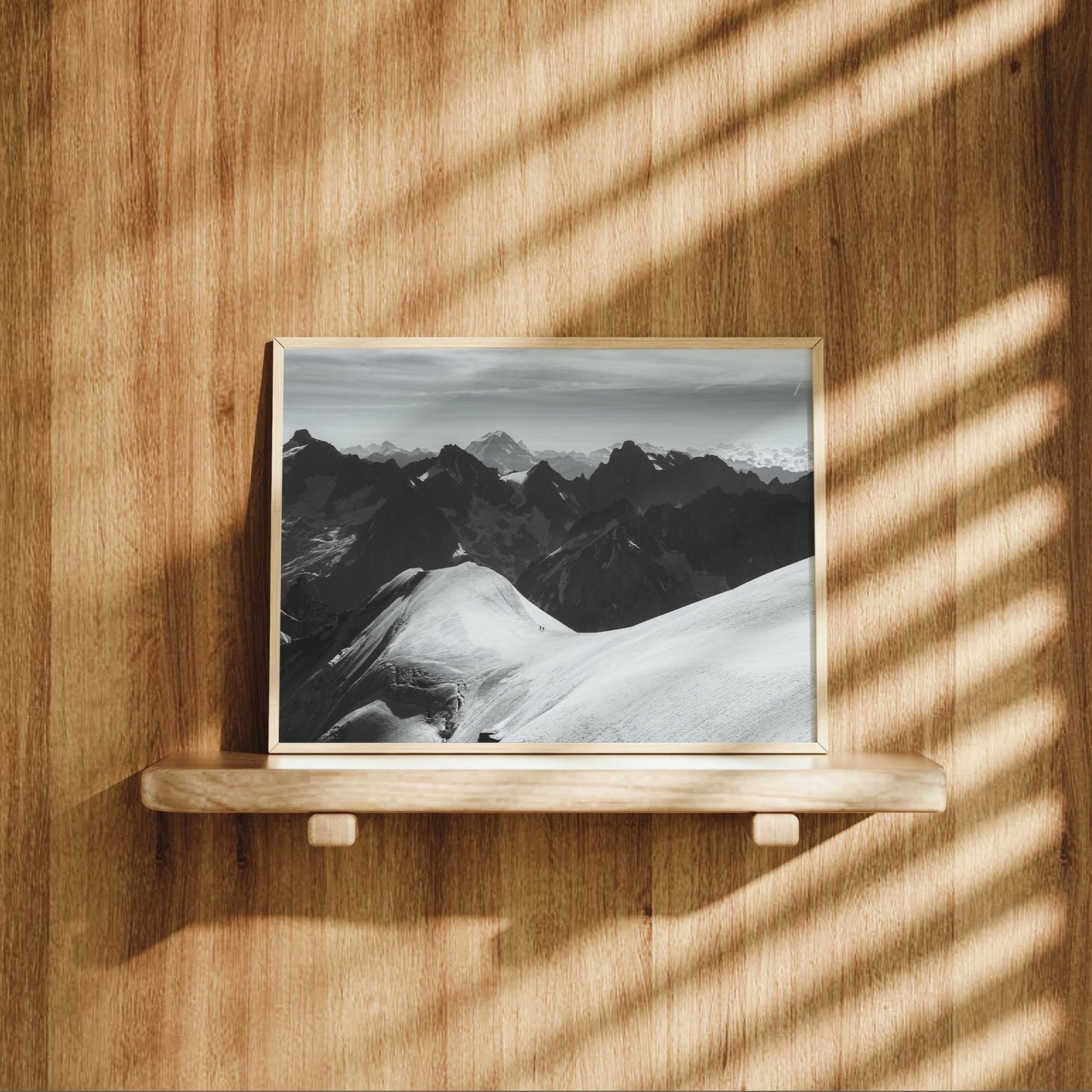 Chamonix Alpine Adventure - Mountaineers Wall Art Print | Fine Art Photography