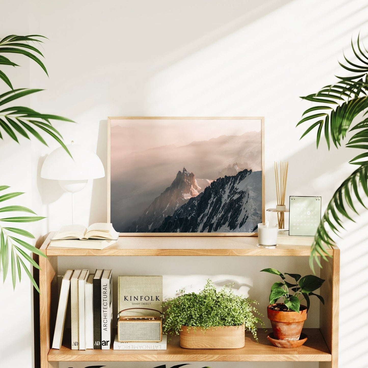 Aiguille du Midi Chamonix Wall Art – French Alps Mountain Print