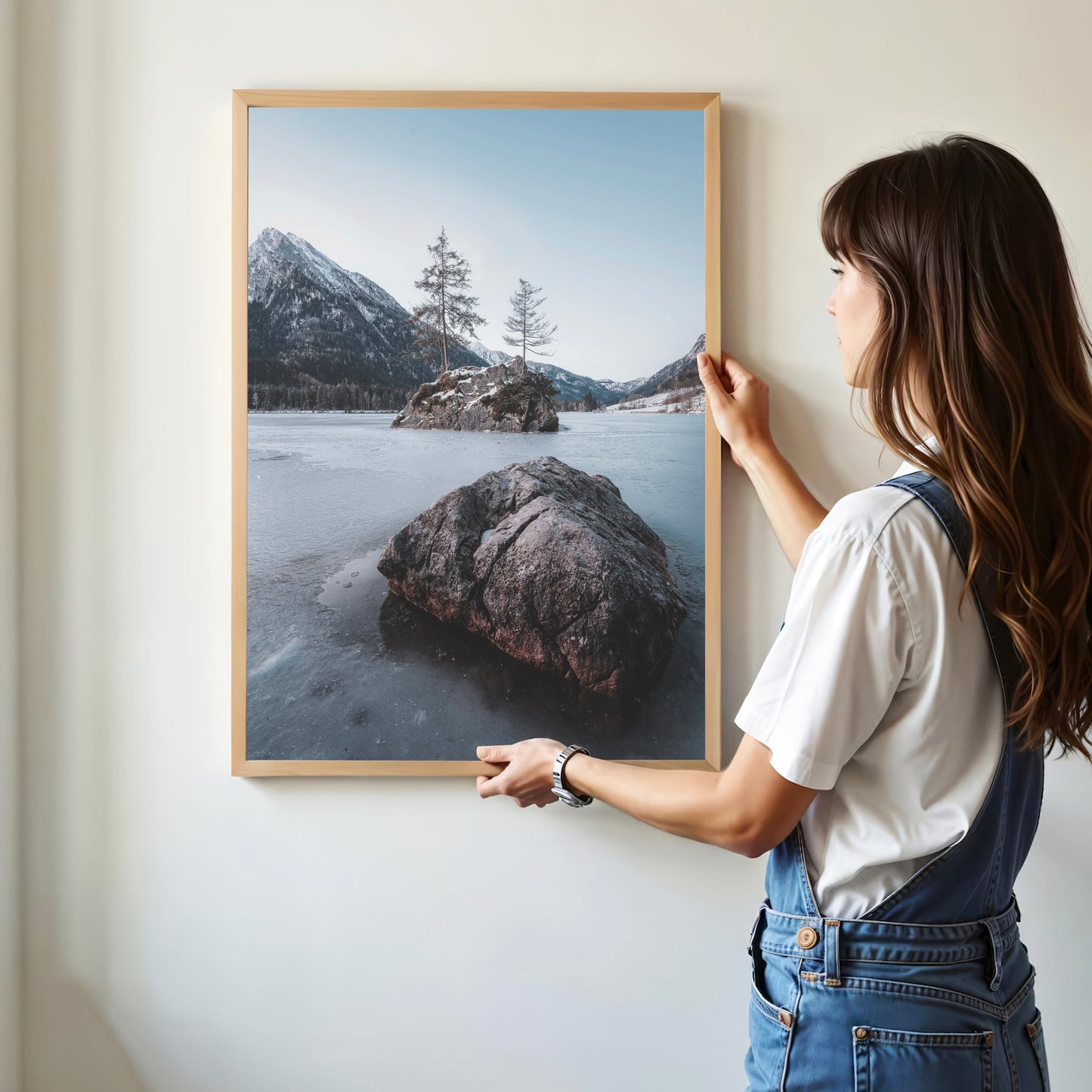 Hintersee Lake Print – Bavarian Alps Fine Art Photography