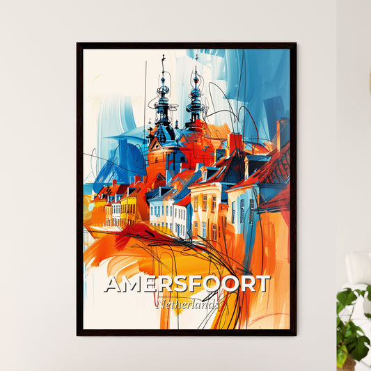 Vibrant Amersfoort, Netherlands - A Painting Of A City