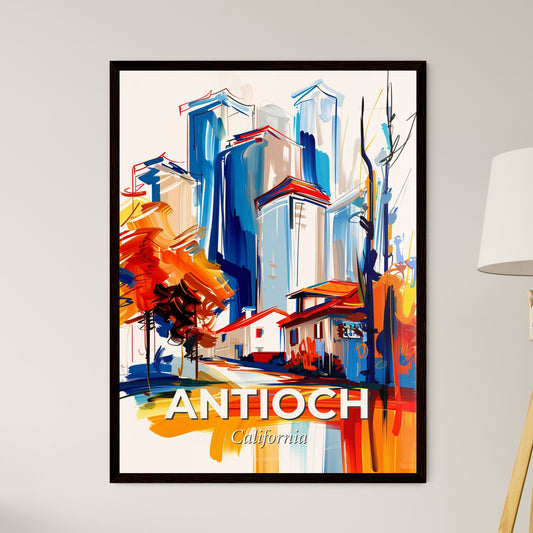 Vibrant Antioch, California - A Painting Of A City