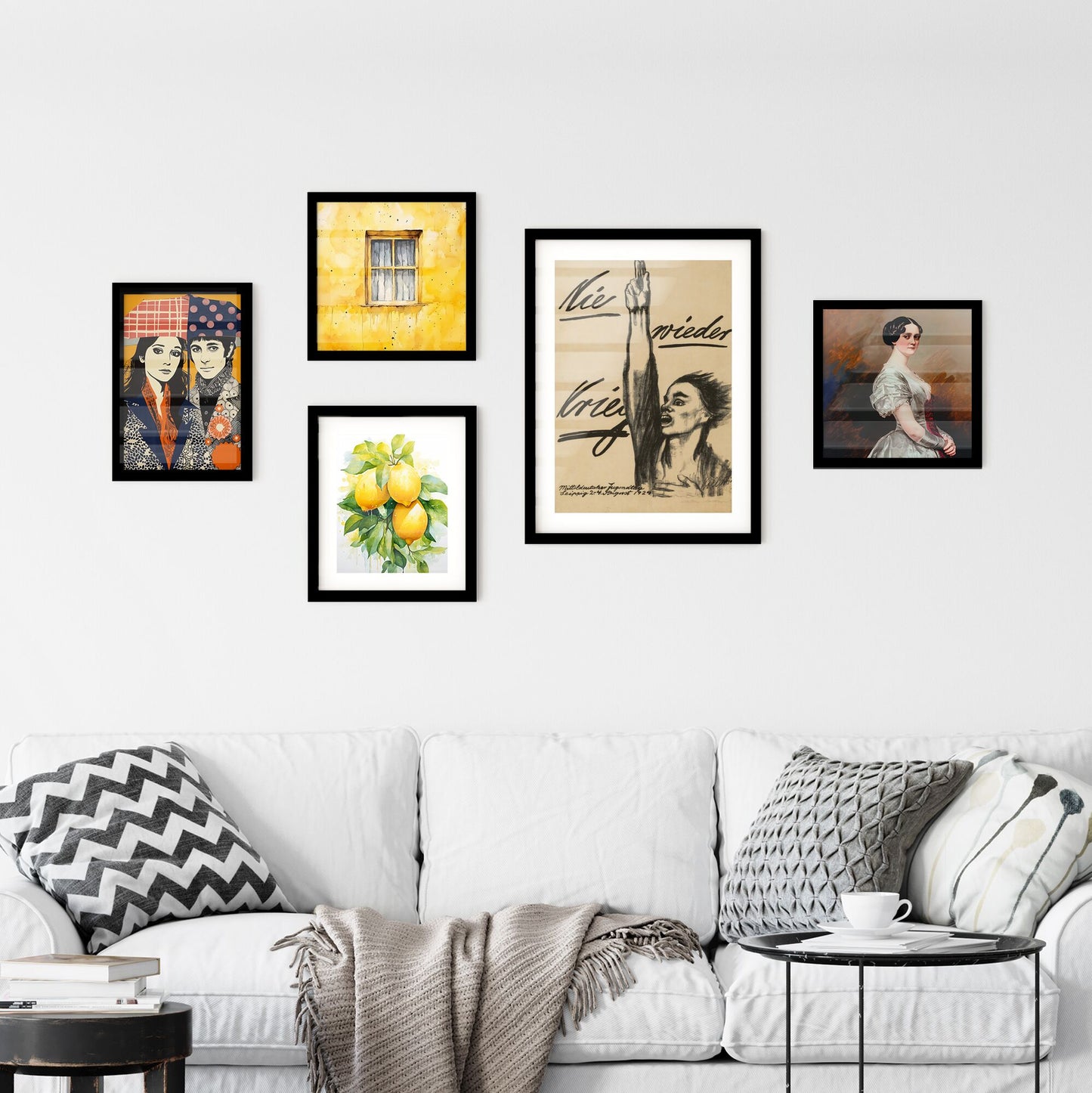 Nie wieder Krieg Poster Print by Käthe Kollwitz Wall Art
